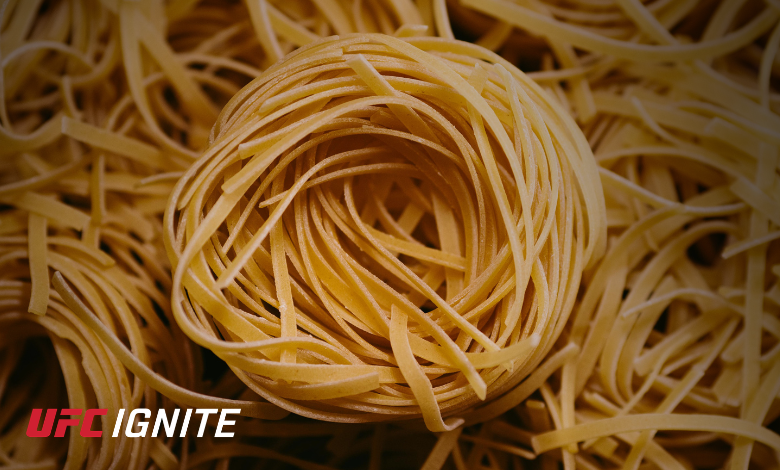 Carbs 101 hero — dry pasta nests