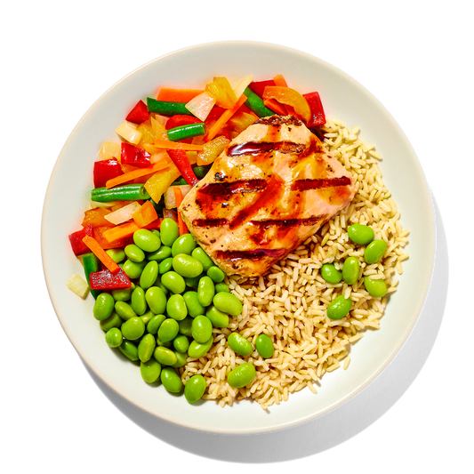 Teriyaki Salmon Bowl