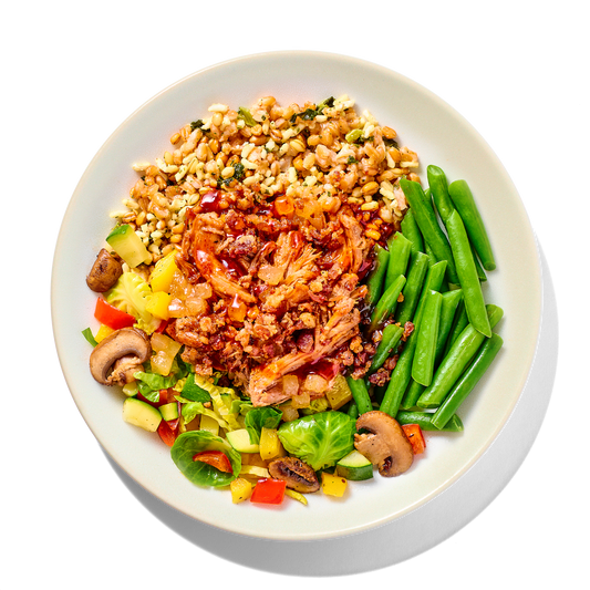 Beef and Vegetable Grain Bowl