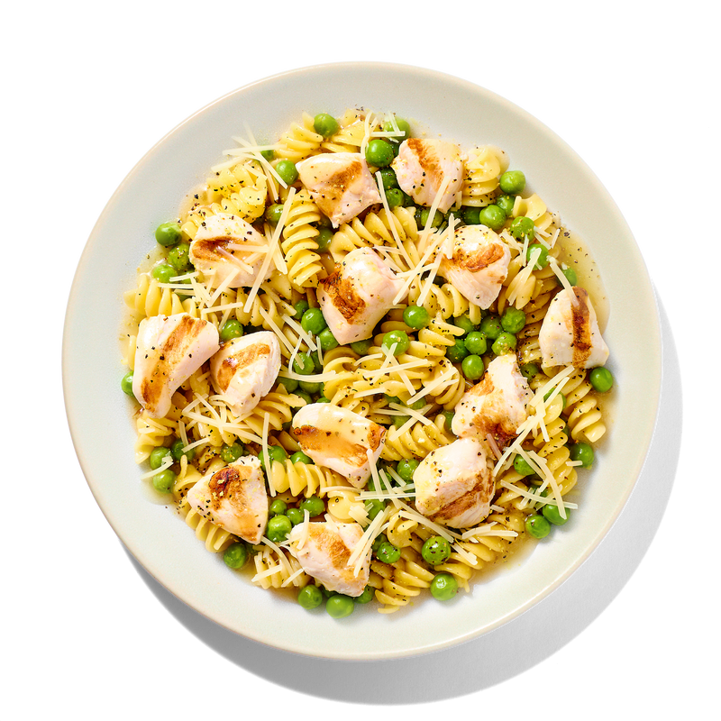 Lemon Caper Chicken with Rotini