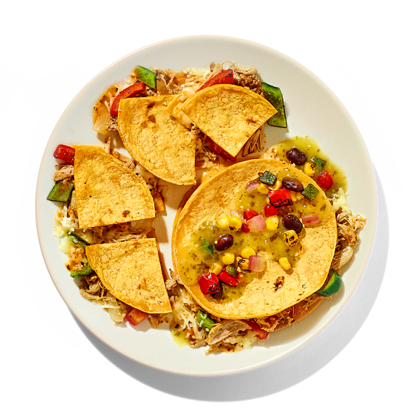 Tomatillo Pork Quesadilla