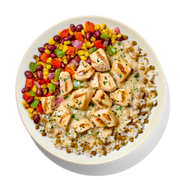 Citrus Chicken with Lentils