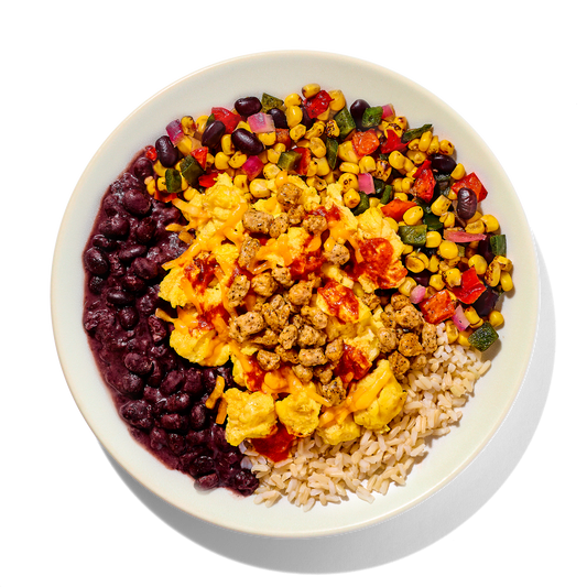 Southwest Style Egg White Bowl