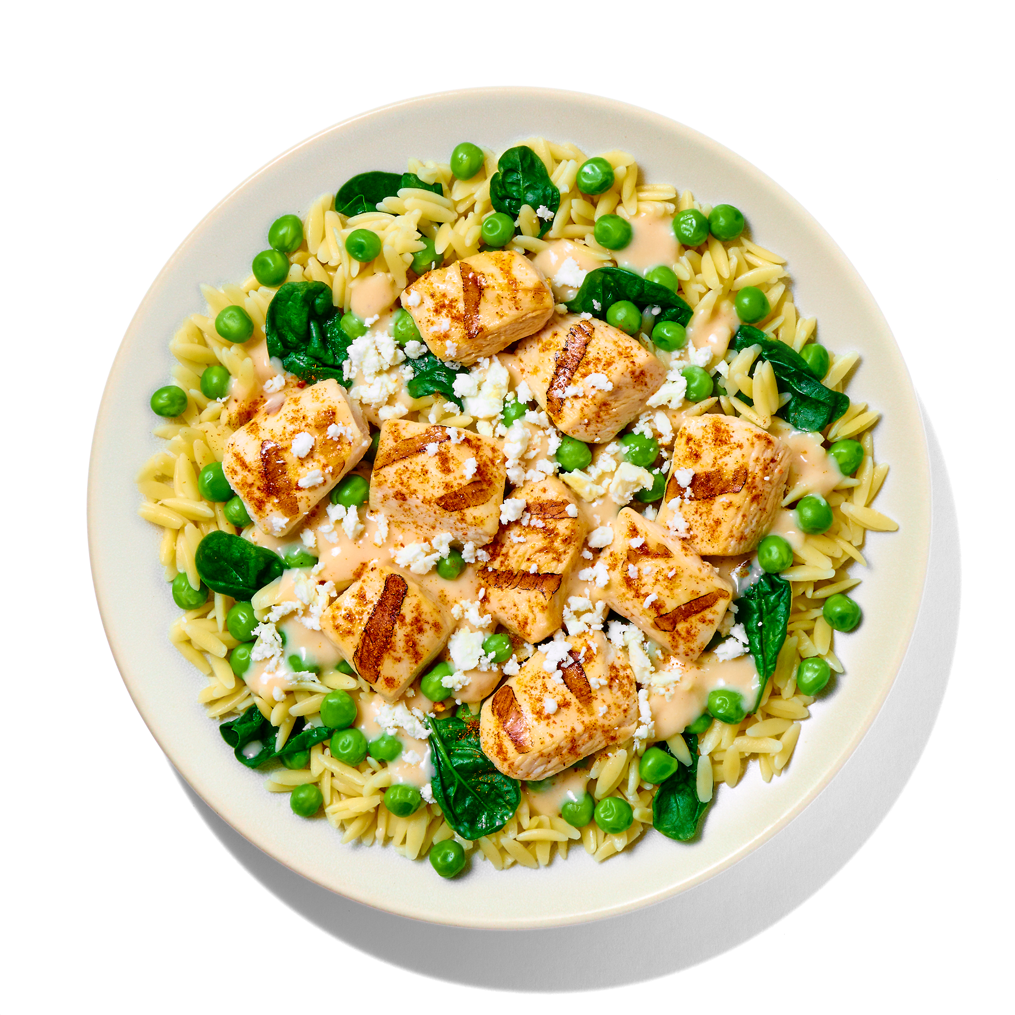 Garlic Spinach Chicken with Orzo – UFC Ignite