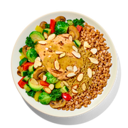 Honey Mustard Salmon Bowl
