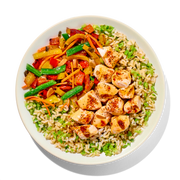 Orange Chicken with Rice