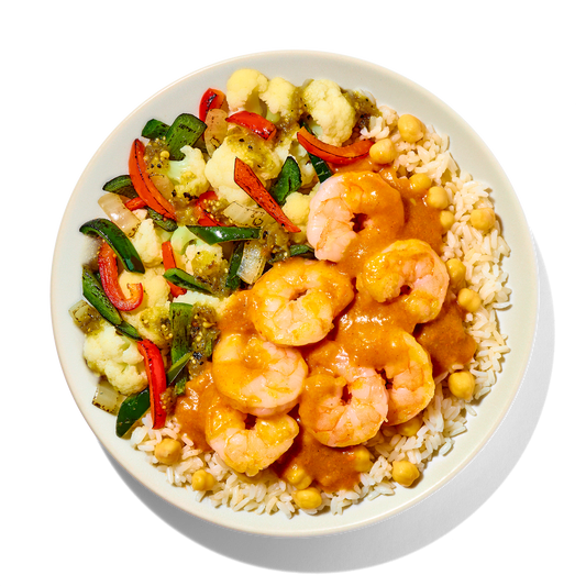 Butter Shrimp with Rice