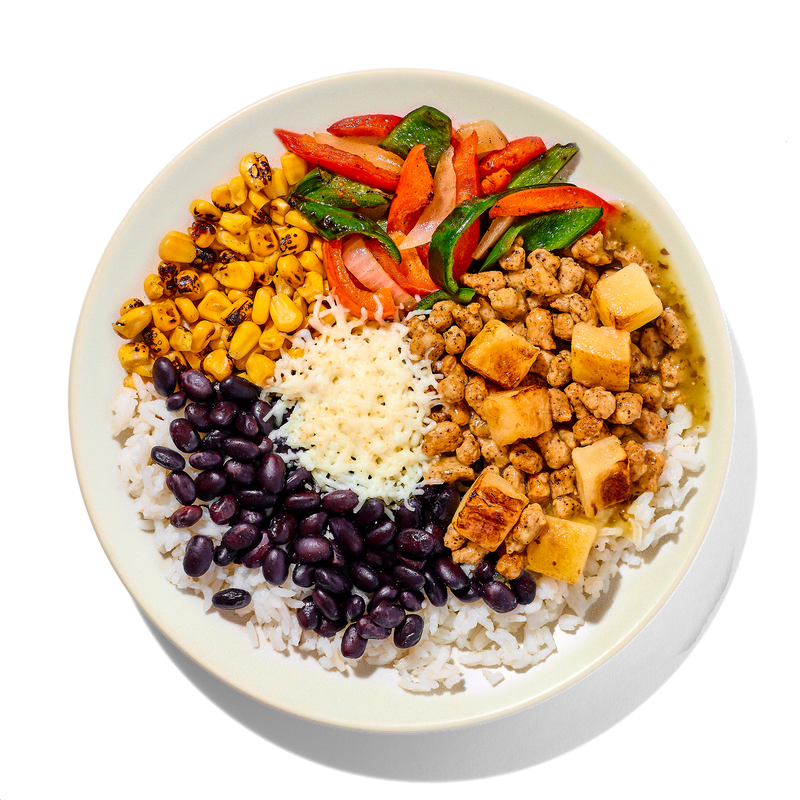 Chicken Sausage Burrito Bowl