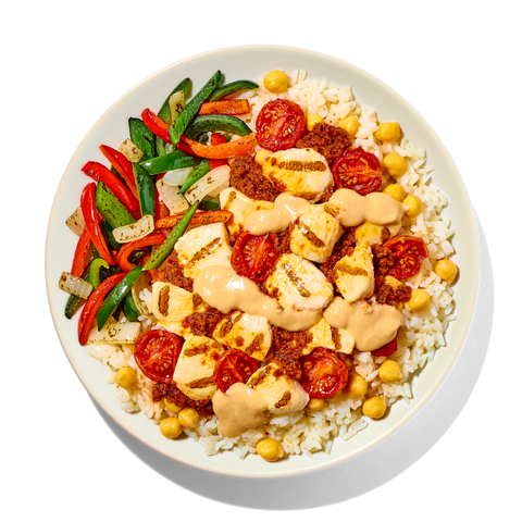 Tomato Pesto Chicken with Rice