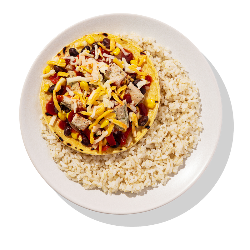 Chicken Tacos with Brown Rice