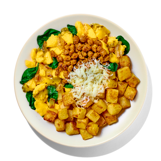 Tomatillo Chicken Sausage Skillet