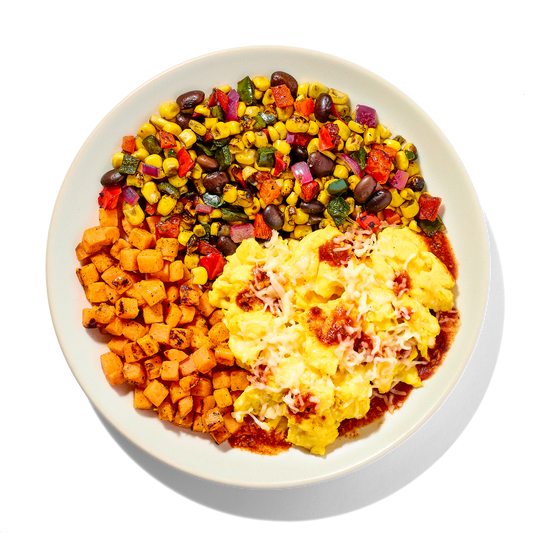 Chipotle Eggs with Sweet Potatoes