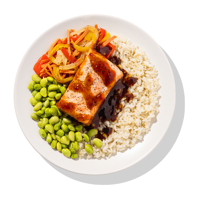 Teriyaki Salmon Bowl