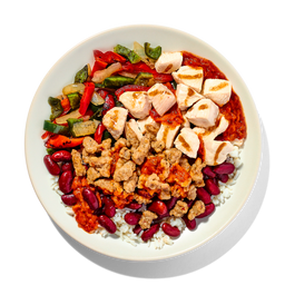 CAJUN-STYLE CHICKEN AND SAUSAGE WITH RICE