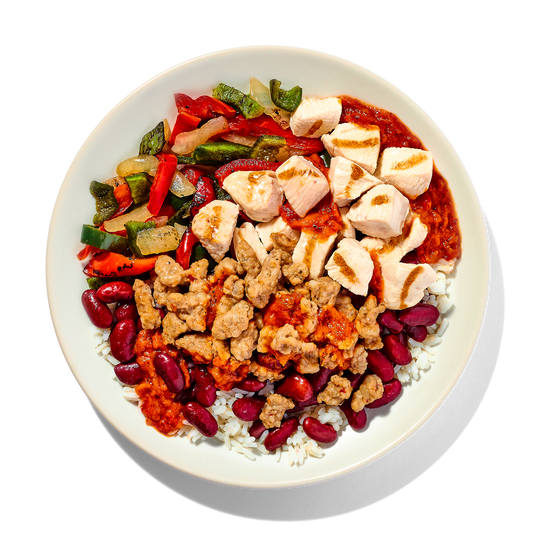 Cajun-Style Chicken and Sausage with Rice