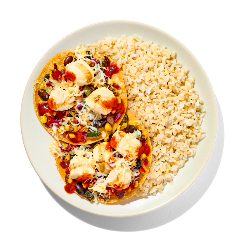 Chicken Tacos with Brown Rice
