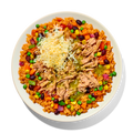 Pulled Pork Verde Rice Bowl