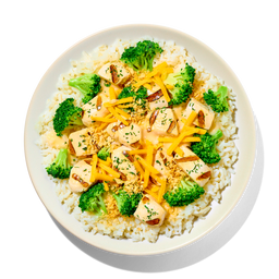 BROCCOLI CHEDDAR BAKE WITH CHICKEN