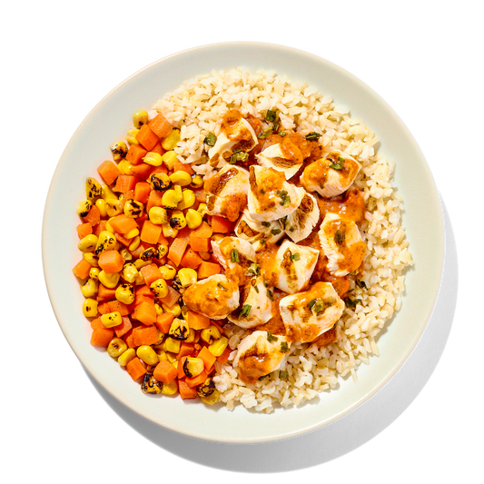 Red Pepper Chicken with Rice