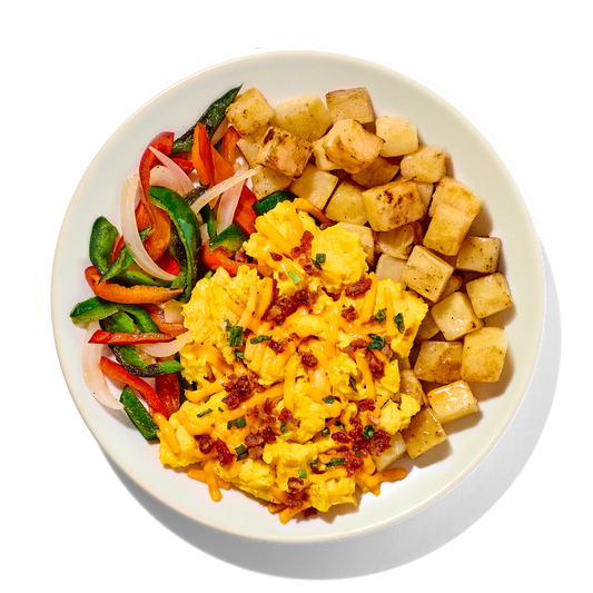 Egg and Potato Skillet with Uncured Bacon