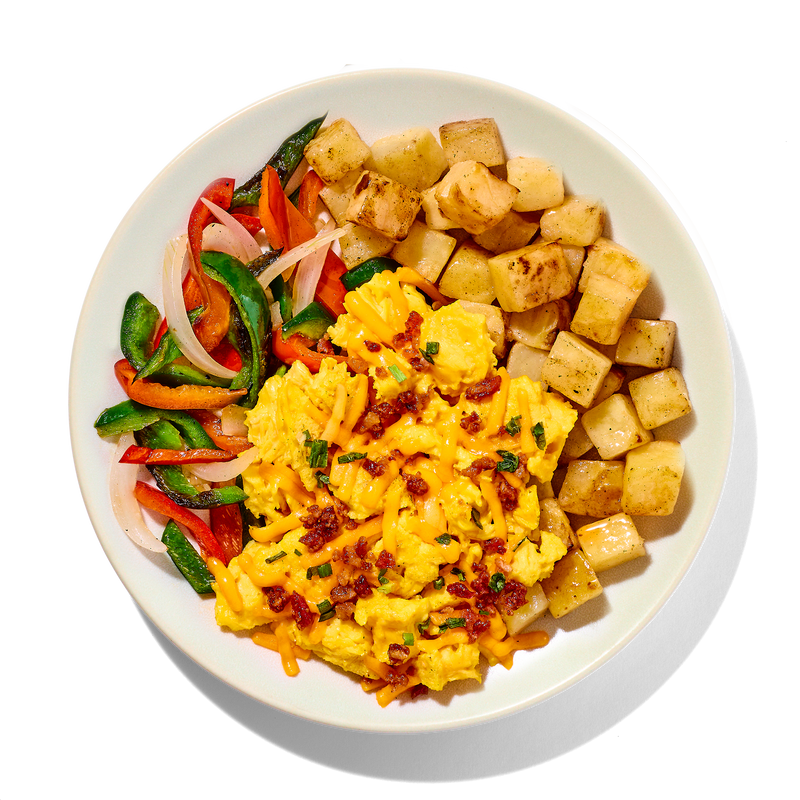 Egg and Potato Skillet with Uncured Bacon