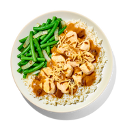 Mushroom Chicken with Green Beans