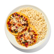 Turkey Tacos with Brown Rice