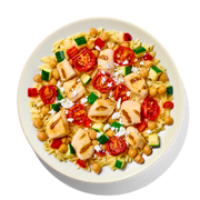 Mediterranean-Style Chicken with Orzo