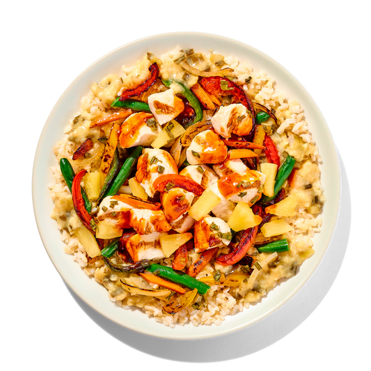 Pineapple Chicken with Rice