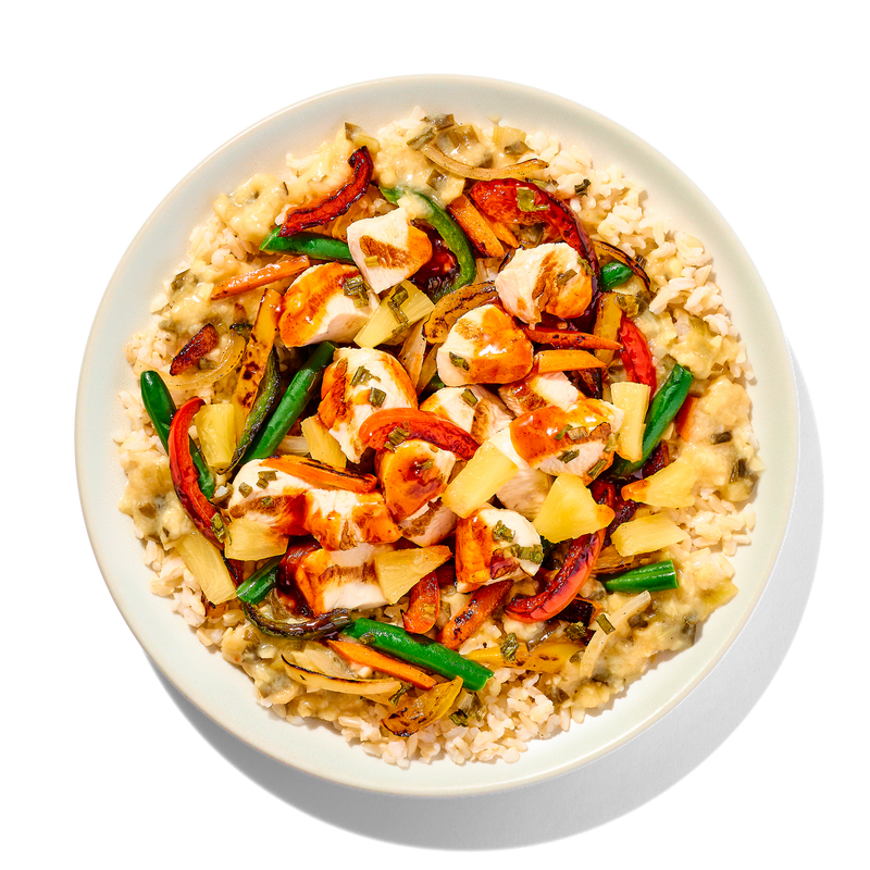 Pineapple Chicken with Rice