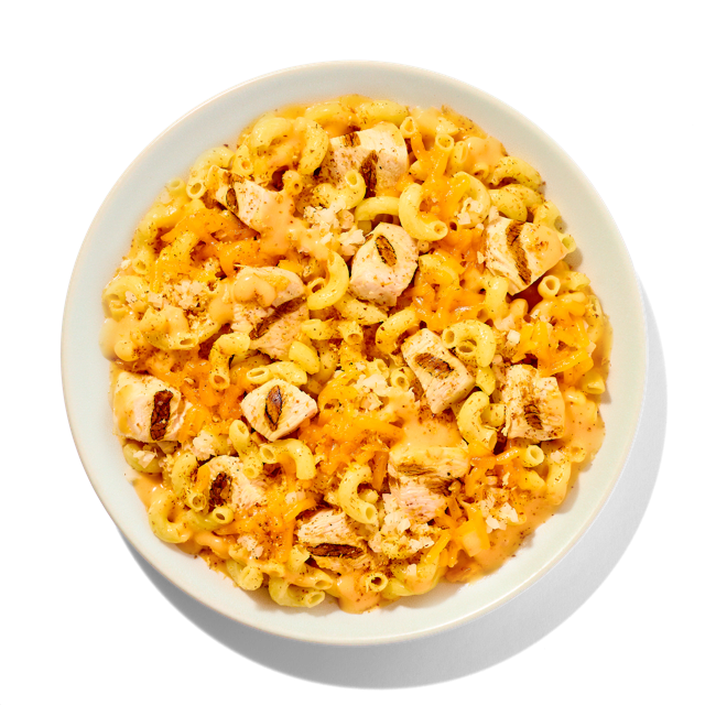 Chicken Mac & Cheese with Riced Cauliflower