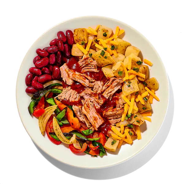 BBQ Seasoned Beef with Roasted Potatoes: Main product image