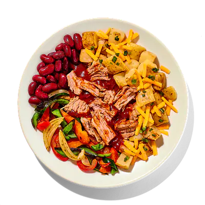 BBQ Seasoned Beef with Roasted Potatoes: Main product image