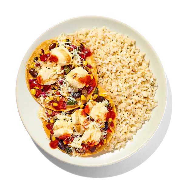 Chicken Tacos with Brown Rice: Main product image