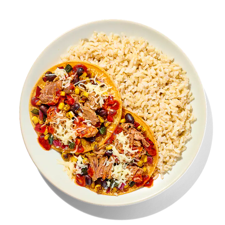 Pork Tacos with Brown Rice - Master