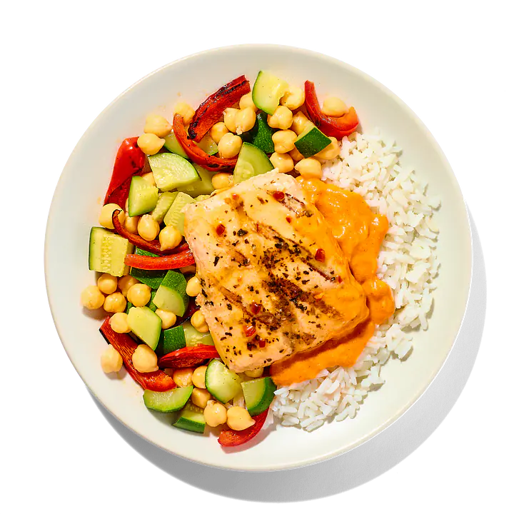 Butter Salmon with Rice - Master