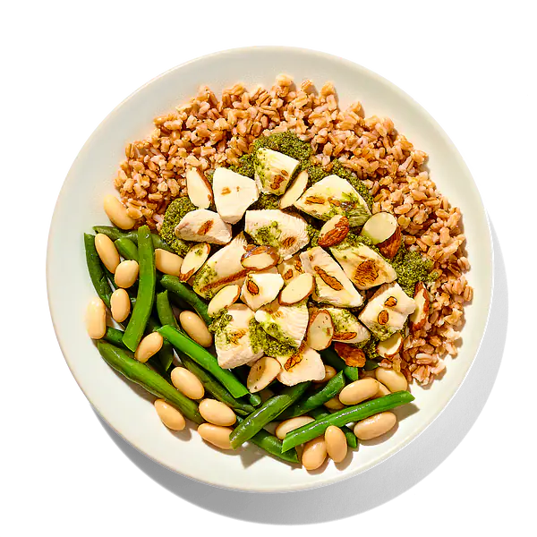 Basil Pesto Chicken with Farro: Main product image