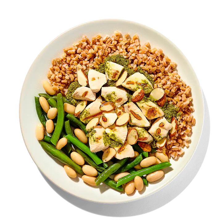 Basil Pesto Chicken with Farro - Master