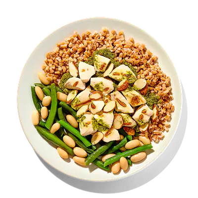 Basil Pesto Chicken with Farro: Main product image