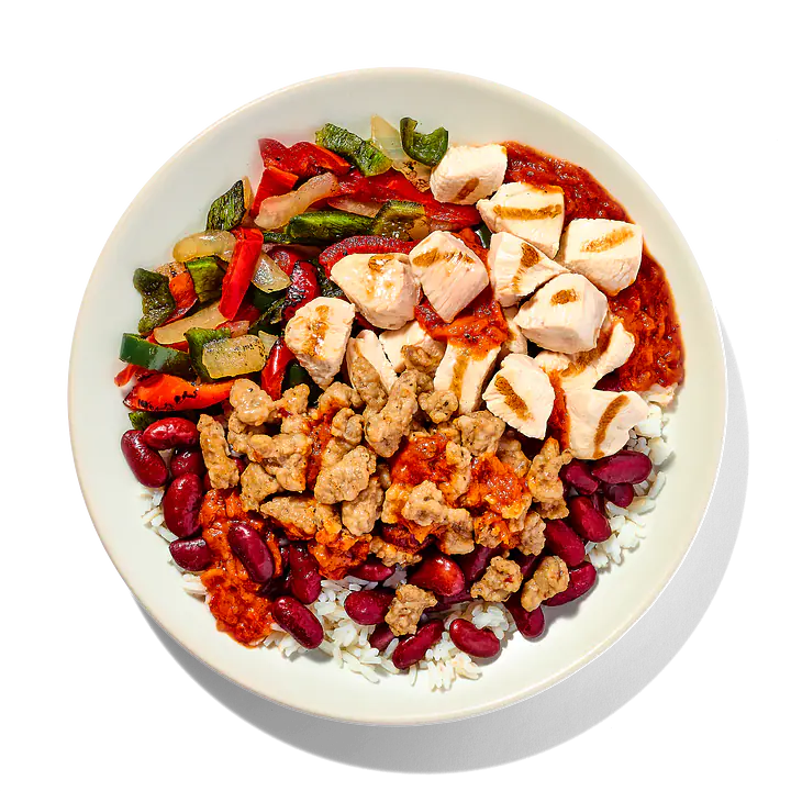 Cajun-Style Chicken and Sausage with Rice - Master