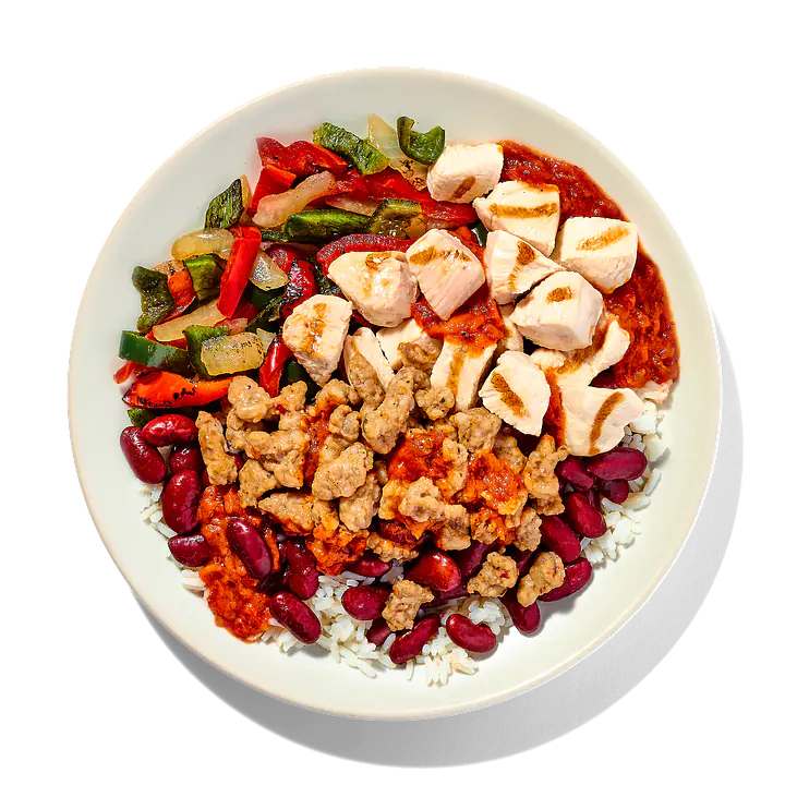 Cajun-Style Chicken and Sausage with Rice - Master