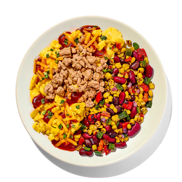 Guajillo Chile Eggs with Turkey - Master