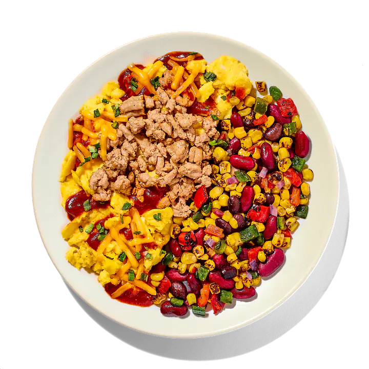 Guajillo Chile Eggs with Turkey - Master