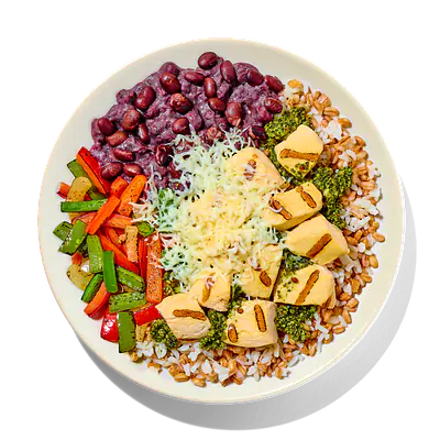 Herb Chicken with Black Beans and Farro: Main product image