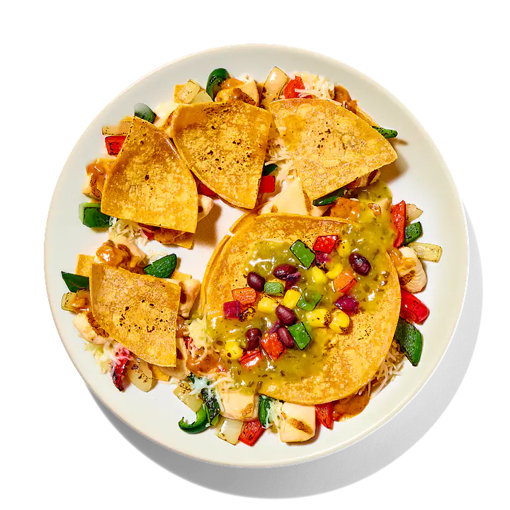 Tomatillo Chicken Quesadilla - Master