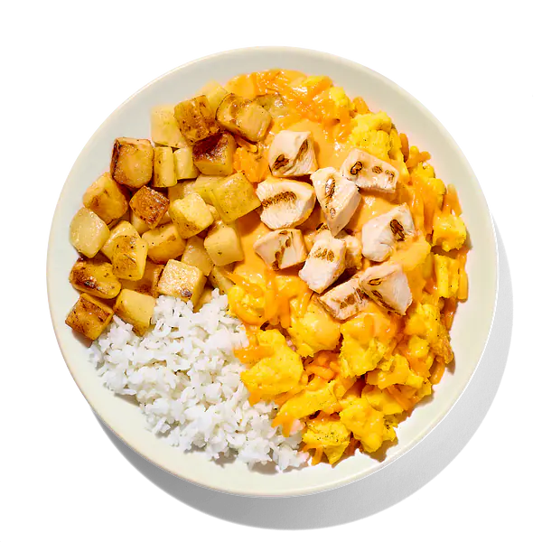 Chipotle Cheddar Eggs with Chicken: Main product image