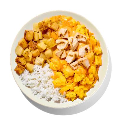 Chipotle Cheddar Eggs with Chicken: Main product image