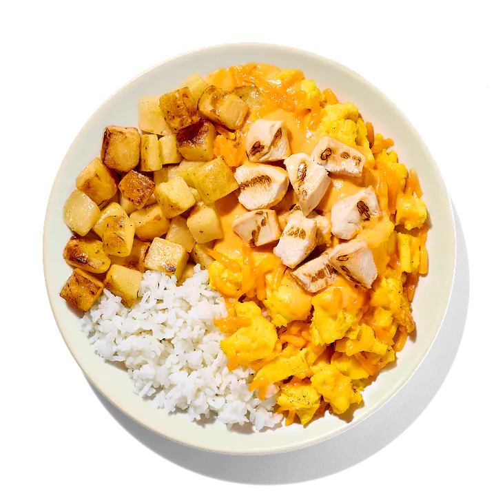 Chipotle Cheddar Eggs with Chicken - Master