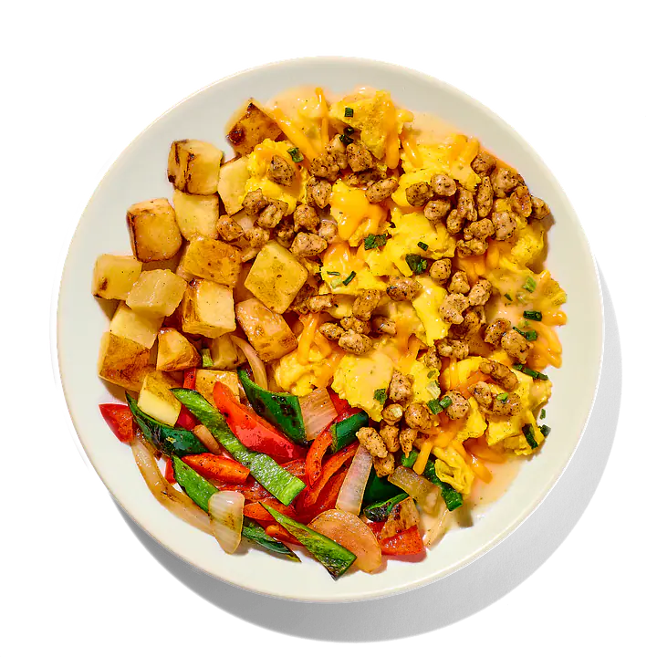 Hatch Chile Eggs with Chicken Sausage - Master