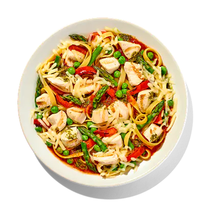 Chicken Primavera with Fettuccine: Main product image